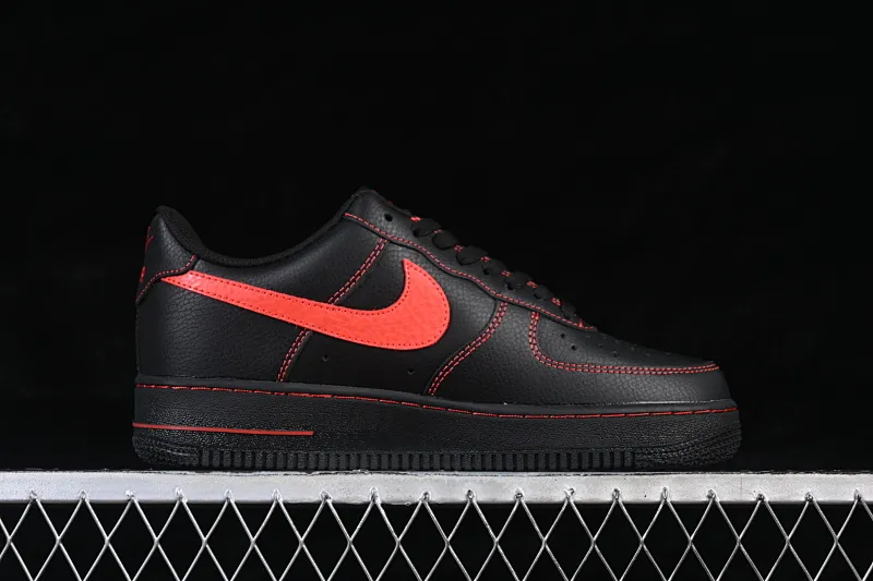All categories Nk Air Force 1 Air Force series Nk Air Force 1 Low Air Force low-top Nike Air Force 1'07 Low black and red Air Force 1 low-top casual sneakers ZH0316-142